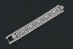 Bracelet Diamants  - Vers 1930 - Adjugé : 60.000€