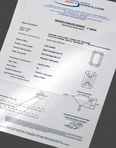 Certificat Diamant 5.21 carats