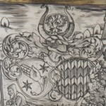 Armoiries - Coupe Argent de Peter Threer - Strasbourg vers 1580
