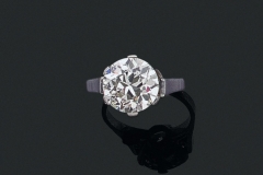 Bague Diamant - 4,95 crats J VS1 - Mars 2015 - Adjugé : 35.000€