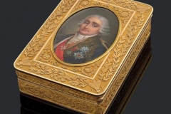 Boite en or jaune Gabriel Raoul MOREL-  Paris 1819-1838 - Adjugé : 73.000€