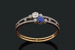 Bracelet Diamant Saphir - Adjugé : 29.000€