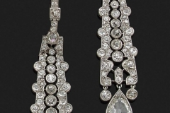 CARTIER - Paire pendants Diamants - Adjugé :  68.000€